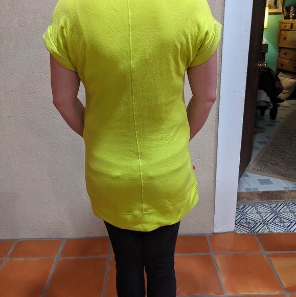 Ryka NWOT lime green comfy tunic - Picture 4 of 5